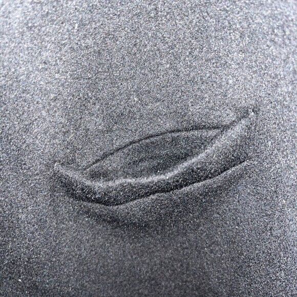 Stafford Men’s Top Coat Black Wool Blend Signature Classic Fit Size 52 - Picture 6 of 16